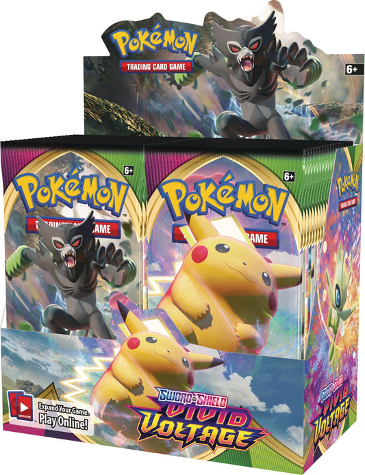 Pokemon Booster Box (36 packs) - Sword and Shield Vivid Voltage