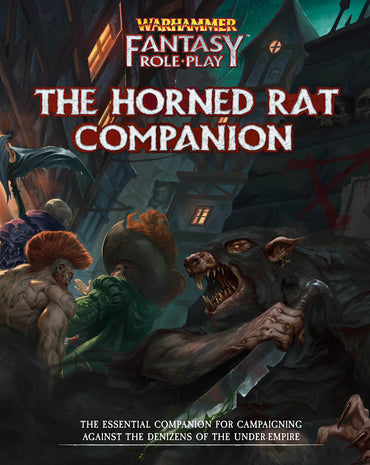 Warhammer Fantasy Roleplay The Horned Rat Companion- Enemy Within Campaign Volume 4