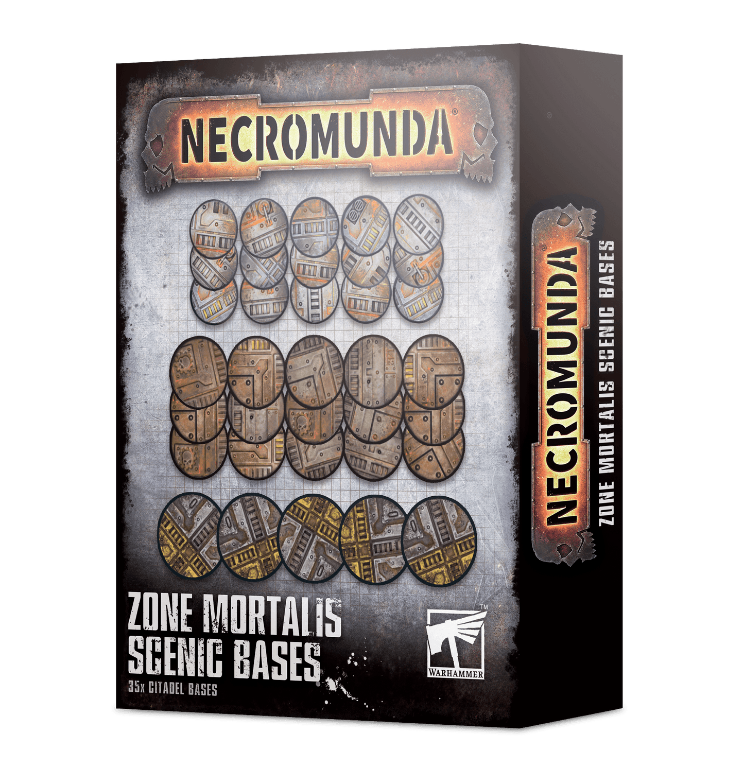 NECROMUNDA ZONE MORTALIS SCENIC BASES (D)