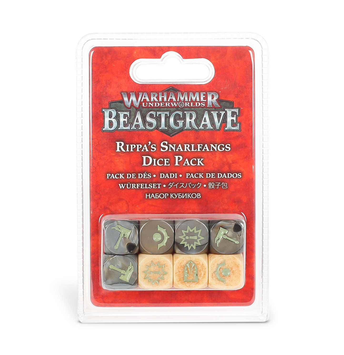 WARHAMMER UNDERWORLDS: RIPPA'S SNARLFANGS DICE