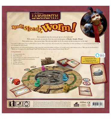 Labyrinth: Ready, Steady, Worm Board Game