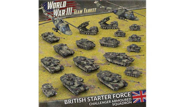 Flames of War British Starter Force: Challenger Armoured Squadron, Armoured Squadron