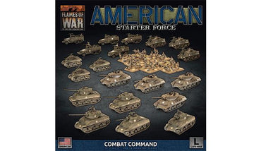 Flames of War US LW "Combat Command" Army Deal (x20 Vehicles, x1 Rifle Platoon) Pl, 2019 Late War Army Deal