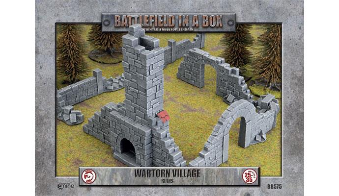 Battlefield In a Box - Wartorn Village Ruins