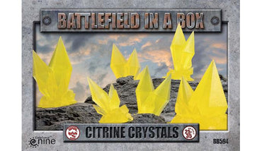 Battlefield In a Box - Citrine Crystals - Yellow