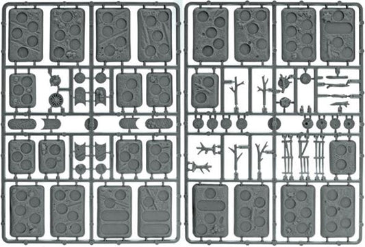 Flames of War Plastic Bases - Rural