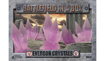 Battlefield In a Box - Energon Crystals - Purple - (x6) - 30mm