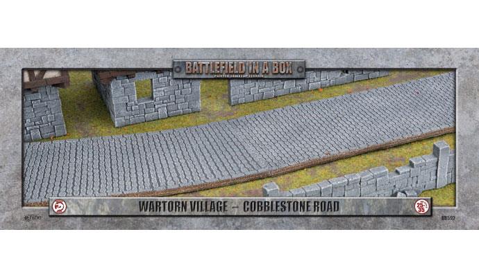 Battlefield In a Box - Wartorn Village - Cobblestone Road