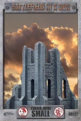 Battlefield In a Box - GOTHIC TERRAIN: Small Corner Ruins