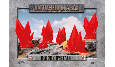 Battlefield In a Box - Blood Crystals - Red - (x6) - 30mm