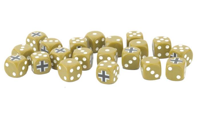 Flames of War German Dice Set (x20)