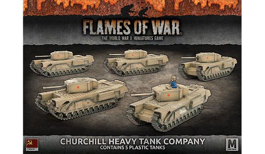 Churchill Guards Heavy Tank Company (Plastic)
