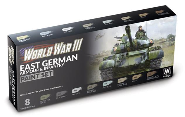 Vallejo Paint - WWIII East German Armour and Infantry