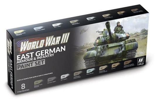 Vallejo Paint - WWIII East German Armour and Infantry
