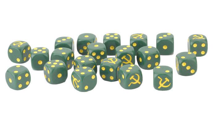 Flames of War Soviet LW Dice (x20)
