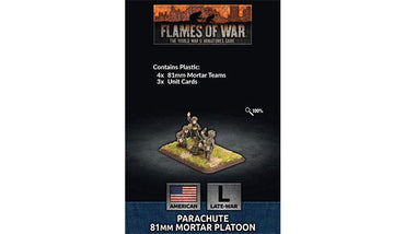 Flames of War Parachute Mortar Platoon (x4 Plastic)