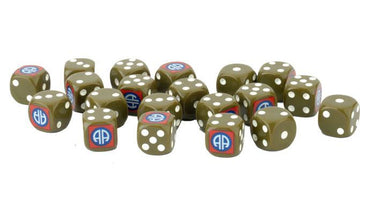 Flames of War 82nd Airborne Division Dice (x20)