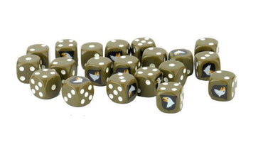 Flames of War 101st Airborne Division Dice (x20)