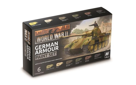 Vallejo Paint - WWII German Armour Paint Set