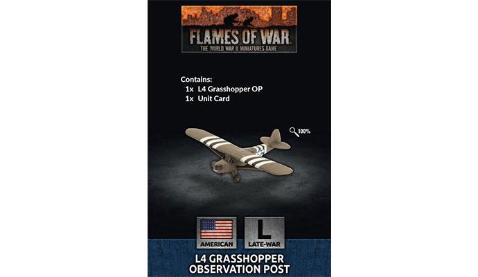 Flames of War L4 Grasshopper Observation Post (x1)