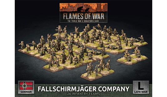 Flames of War Fallschirmjäger Company (plastic)