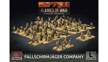Flames of War Fallschirmjäger Company (plastic)