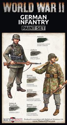 Vallejo Paint - WWII German Infantry Paint Set