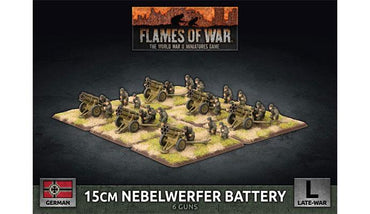 Flames of War 15cm Nebelwerfer Battery (x6 Plastic)