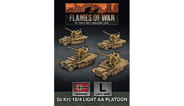 Flames of War SdKfz 10/4 Light AA Platoon