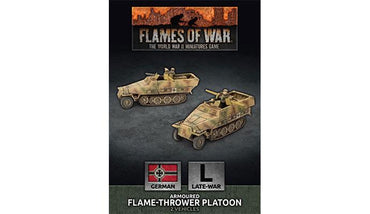 Flames of War Sd Kfz 251 Flamethrower Platoon