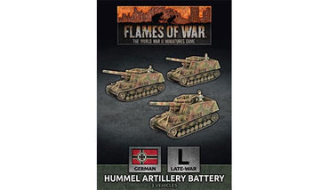 Flames of War Hummel Artillery Battery (x3)