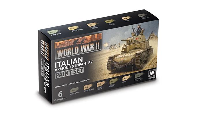 Vallejo Paint - WWII Italian Armour and Infantry