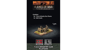 Flames of War 7.5cm Infantry Gun Platoon (x2)