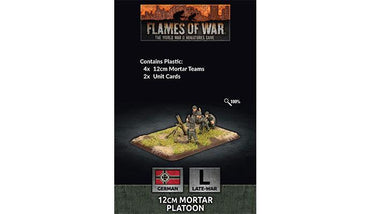 Flames of War 12cm Mortar Platoon (x4 Plastic)