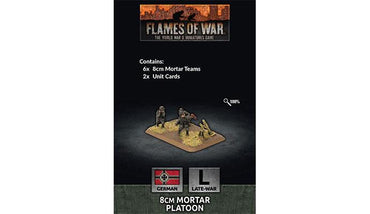 Flames of War 8cm Mortar Platoon (x6 Plastic)