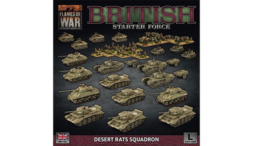 Flames of War British Starter Force: Desert Rats Squadron