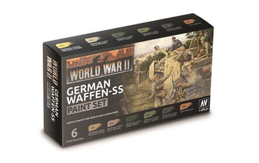 Vallejo Paint - WWII German Waffen-SS Paint Set