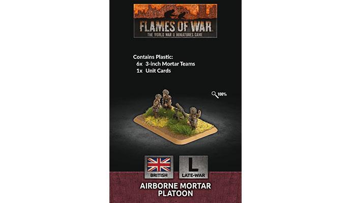 Flames of War Airborne Mortar Platoon