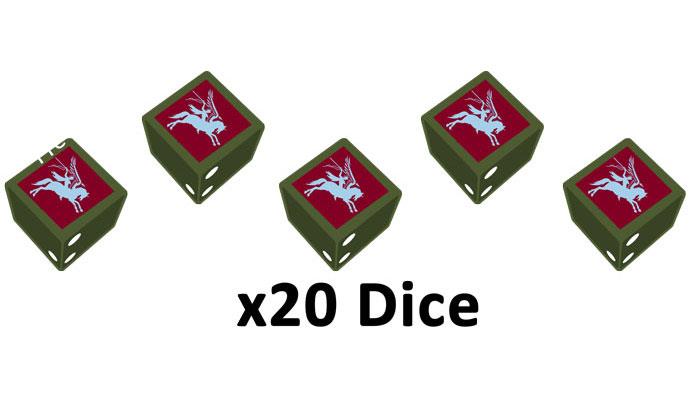 Flames of War 6th Airborne Division Dice Set