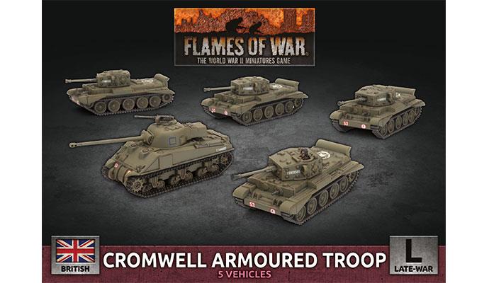 Flames of War Cromwell Armoured Troop (Plastic)