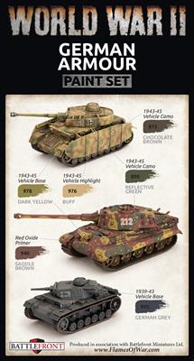 Vallejo Paint - WWII German Armour Paint Set