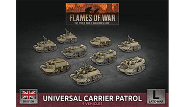 Flames of War Universal Carrier Patrol