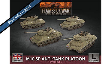 Flames of War M10 SP Anti-Tank Troop (Plastic)