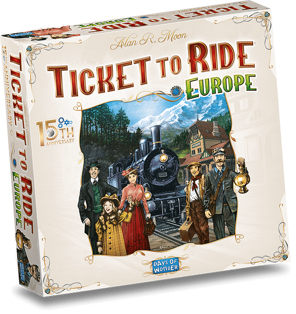 Ticket to Ride: Europe 15th Anniversary Collector’s Edition Boardgame