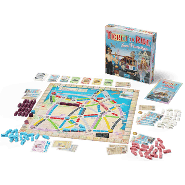 Ticket To Ride: San Francisco Board Game