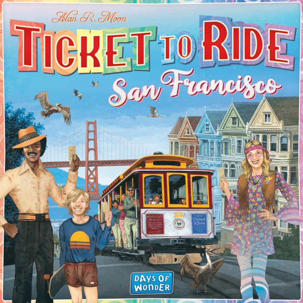 Ticket To Ride: San Francisco Board Game