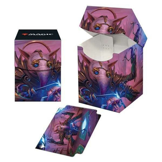 MTG: March Of The Machine 100+ Deck Box Gimbal, Gremlin Prodigy