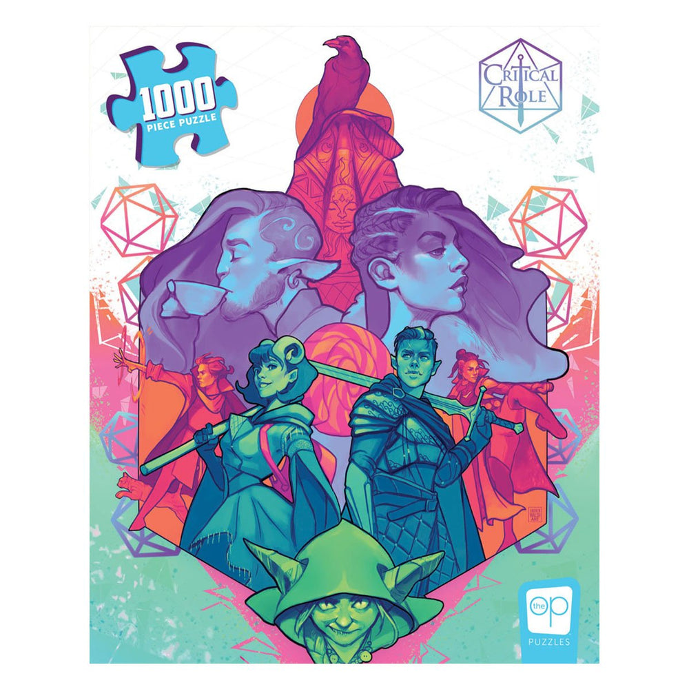 Critical Role: Mighty Nein 1,000 Piece Puzzle Dungeons and Dragons