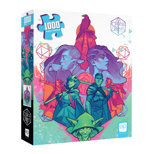 Critical Role: Mighty Nein 1,000 Piece Puzzle Dungeons and Dragons