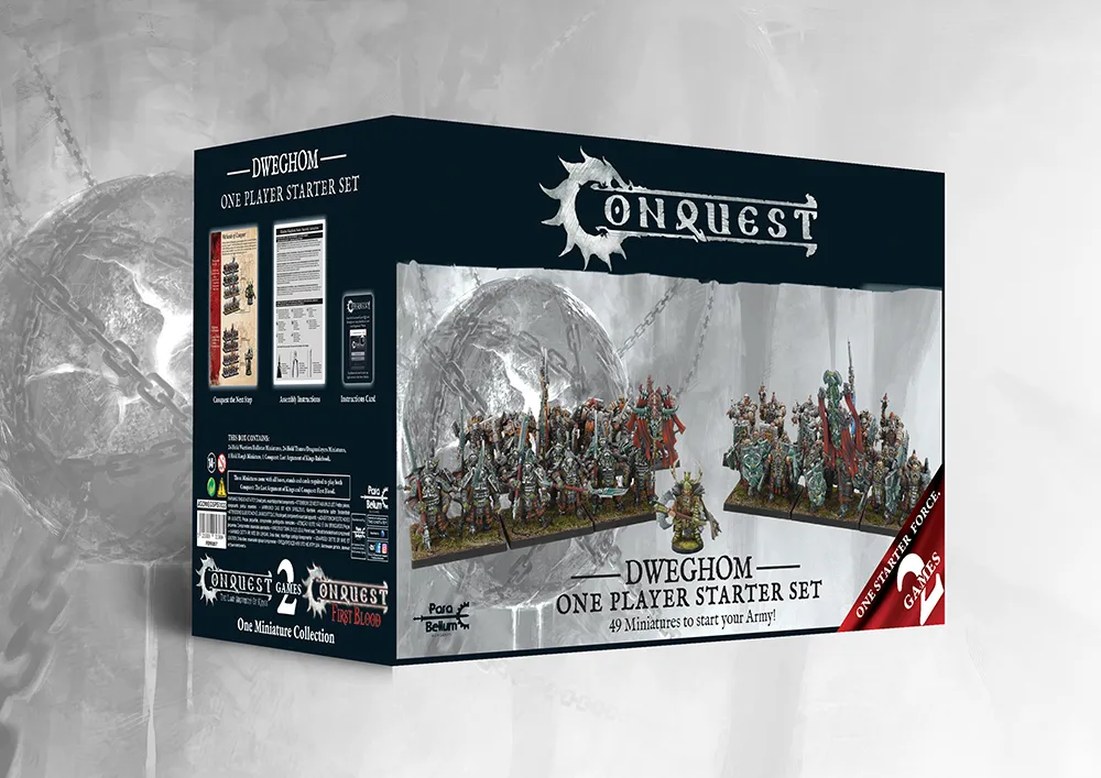 Conquest Dweghom: 1 Player Starter Set (New Edition)